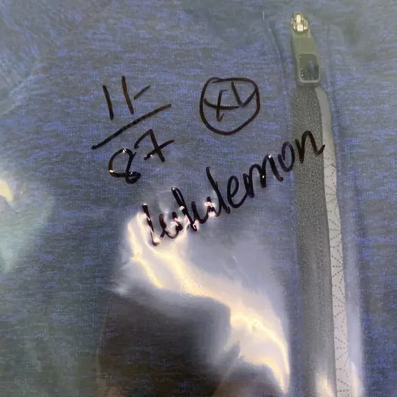 Lululemon Surge Warm Half Zip Pullover Mens Sz XL Long Sleeves Sweatshirt - Picture 10 of 10